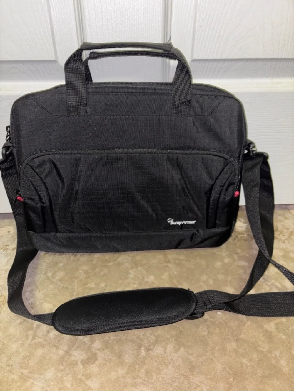 Bump Armour Black Briefcase/Laptop Case
